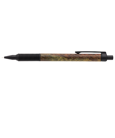 ラダイト（Luddite）　エバードロー（EVERDRAW）　Woodモデル　シャープペンシル　Mブラック　0.5mm　LDWBC－MP4TB－05　チーク瘤