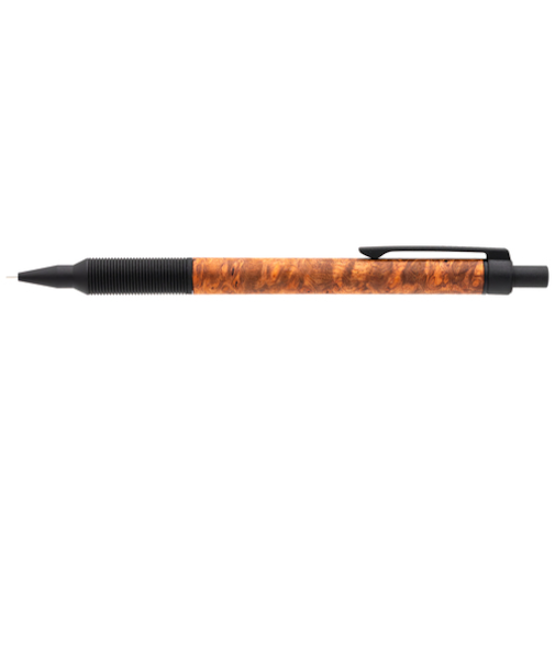 ラダイト（Luddite）　エバードロー（EVERDRAW）　Woodモデル　シャープペンシル　Mブラック　0.5mm　LDWBC－MP4KB－05　花梨瘤