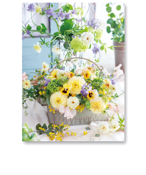 イーズプロダクツ（EASE）　フラワー3Dポストカード　PN1334