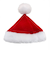 【クリスマス】　わんちゃん／ねこちゃん用　サンタ帽子　M　レッド