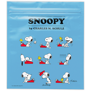 ホールマーク（Hallmark）　ジッパーバッグ　スヌーピー　Happiness　is　Red　TYPEWRITER　5枚入り