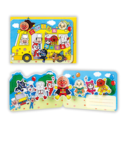 ホールマーク（Hallmark）　アンパンマン　ご入園お祝い／春柄立体グリーティングカード　814403　バス3