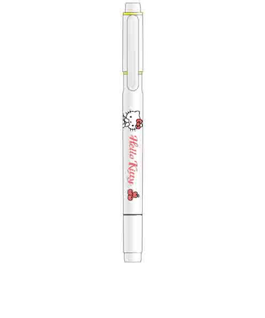 サンスター文具　蛍光ペン　キレーナ（KIRE-NA）　ハローキティ　イエロー
