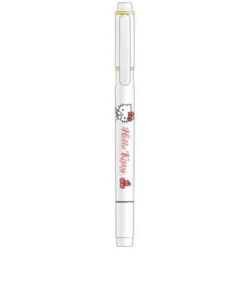 サンスター文具　蛍光ペン　キレーナ（KIRE-NA）　ハローキティ　イエロー