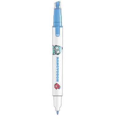 サンスター文具　蛍光ペン　キレーナ（KIRE-NA）　ハンギョドン　ブルー