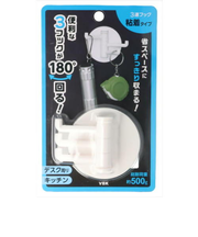 べロス（VELOS）　3連フック　粘着タイプ　SH-6051N