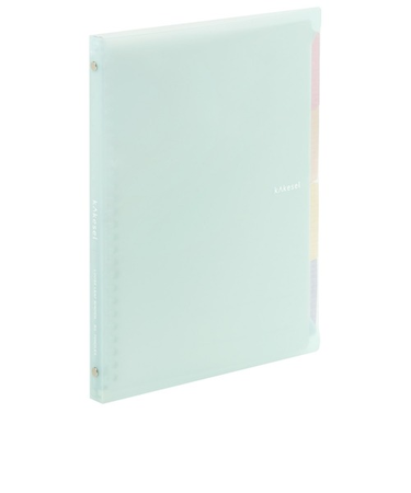 マルマン（maruman）　バインダー　カケセル（kAkesel）　B5　26穴　F021-53　ミント