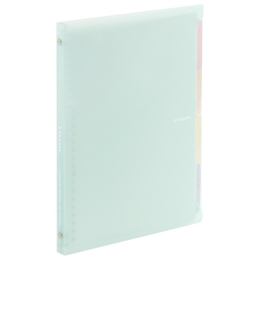 マルマン（maruman）　バインダー　カケセル（kAkesel）　B5　26穴　F021-53　ミント