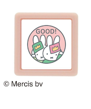 こどものかお　Nミッフィー　ミニポンスタンプ　2074－005　ミッフィー／GOOD
