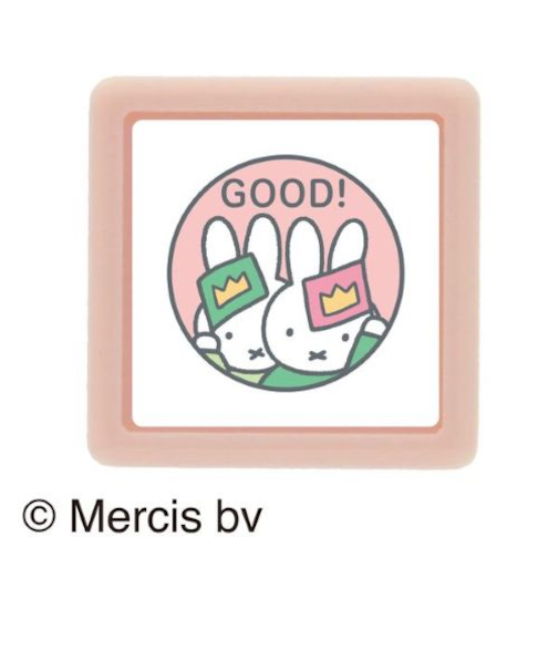 こどものかお　Nミッフィー　ミニポンスタンプ　2074－005　ミッフィー／GOOD