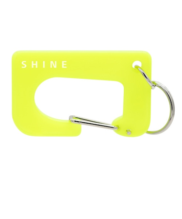 ラダイト（Luddite）　アクリルカラビナS　LDAC-KRKK　蛍光