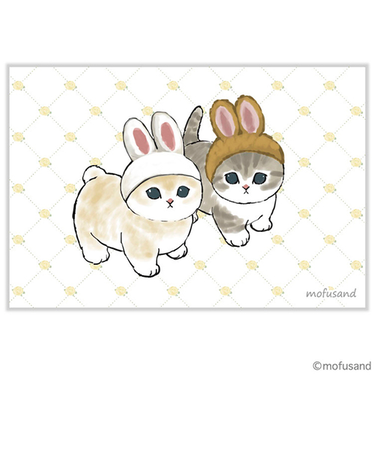 アクティブコーポレーション　春柄　モフサンド　ポストカード　PX－165h