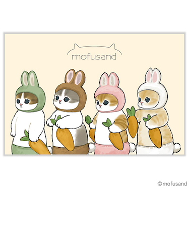 アクティブコーポレーション　春柄　モフサンド　ポストカード　PX－168h