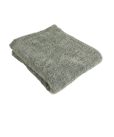 【お買い得】　ホームスタイル（HOME　STYLE）　抗菌防臭　フェイスタオル　グリーン