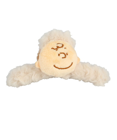 粧美堂（SHOBIDO）　スヌーピー　フェイクフェイクファー　バンスクリップ　SN46940　チャーリーブラウン