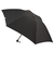 【お買い得】　ゼロアアンド（－0＆）×ハンズ　たたみやすくしまいやすい傘　59cm　ブラック