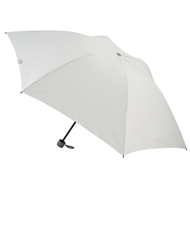 ゼロアンド（－0＆）×ハンズ　たたみやすくしまいやすい傘　59cm　ライトグレー