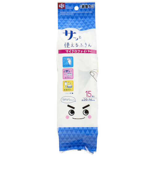 【お買い得】　レック　激落ちくん　さっと使える　マイクロファイバーふきん　15枚入