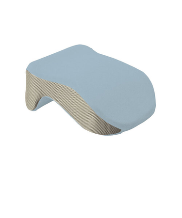 ゴーウェル（GOWELL）　低反発クッション　腰ラクーン　GW-1224　ミントブルー