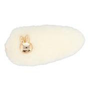 粧美堂（SHOBIDO）　ミッフィー　フェイクファー　前髪クリップ　MF46945　オフホワイト