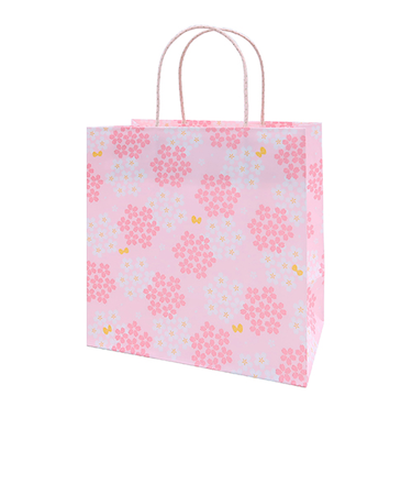 インディゴ　PC801　手提袋　M　さくらと蝶々