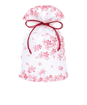 インディゴ　PG503　巾着袋　M　春桜