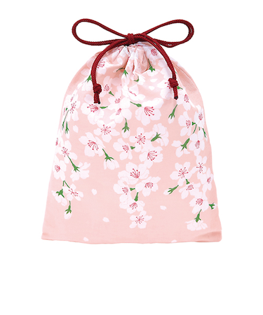 インディゴ　PG800　巾着袋　SS　しだれ桜