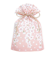 インディゴ　PG501　巾着袋　S　しだれ桜