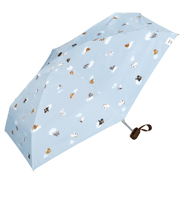 飛行犬×Wpc.　空飛ぶ遮光ワンブレラ　ミニ　サックス