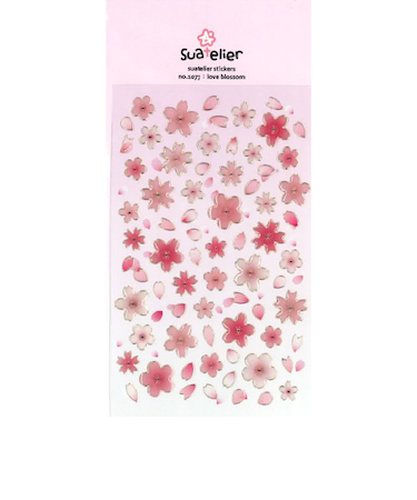 スワテリエ（suatelier）　ステッカー　1077　桜