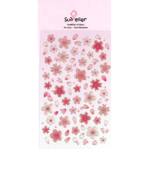 スワテリエ（suatelier）　ステッカー　1077　桜