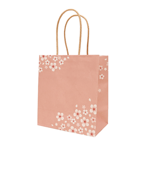 インディゴ　PC504　手提袋　S　ふわり桜