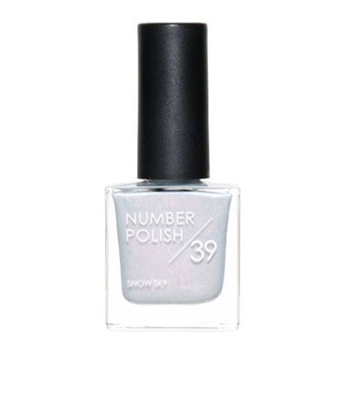 ナンバーポリッシュ（NUMBER　POLISH）　SNOWSKY　39　8mL