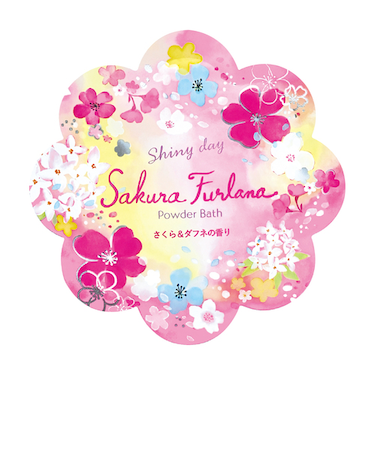 チャーリー　さくら　フルラーナパウダーバス　さくら＆ダブネ　40g