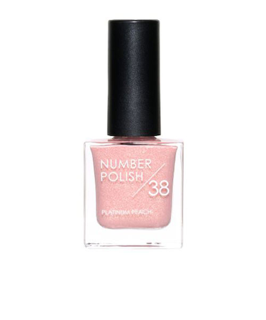 ナンバーポリッシュ（NUMBER　POLISH）　PLATINUMPEACH　38　8mL