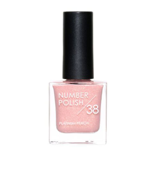 ナンバーポリッシュ（NUMBER　POLISH）　PLATINUMPEACH　38　8mL