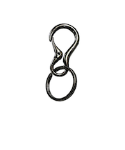 スイング　134アンティークカラビナ　S　ブラック