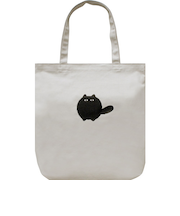 マトカ（MATOKA）　キャンバストートバッグ　CTB-025　Kuroneko