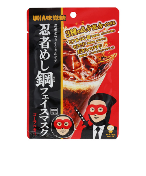 粧美堂（SHOBIDO）　忍者めし　鋼フェイスマスク　NIJ68852　コーラの香り
