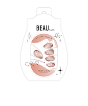 ビューティーアベニュー（Beauty　Avenue）　生ジェルネイルシール　ハートグラビティ　24枚入