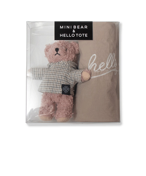 カレラ（Calela）　ミニベア＆トート　CA－MBTB－PB　ピンクベージュ