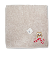 365キャットアート(365CatArt) Cat刺繍ハンカチ 365-OGS-AG アッシュグレー