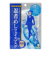 粧美堂（SHOBIDO）　忍者めし　フェイスマスク　NIJ68850　ラムネの香り