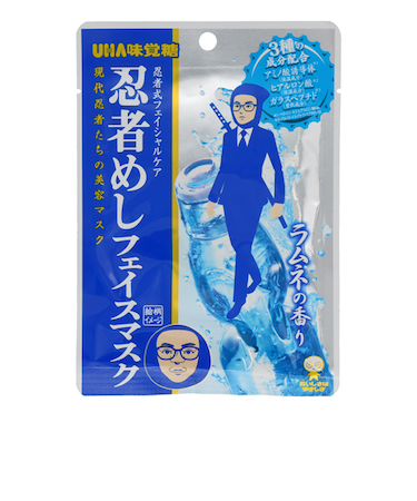 粧美堂（SHOBIDO）　忍者めし　フェイスマスク　NIJ68850　ラムネの香り