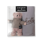 カレラ（Calela）　ミニベア＆トート　CA－MBTB－GP　グレーパープル