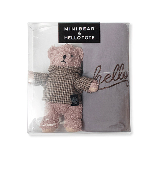 カレラ（Calela）　ミニベア＆トート　CA－MBTB－GP　グレーパープル