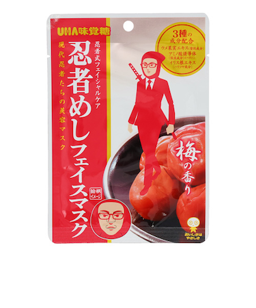 粧美堂（SHOBIDO）　忍者めし　フェイスマスク　NIJ68851　梅の香り