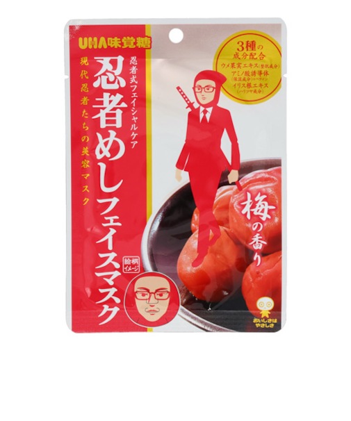 粧美堂（SHOBIDO）　忍者めし　フェイスマスク　NIJ68851　梅の香り