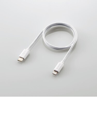 エレコム（ELECOM）　USB-C－Lightinigケーブル　0.5m　MPA-CL05WH　ホワイト