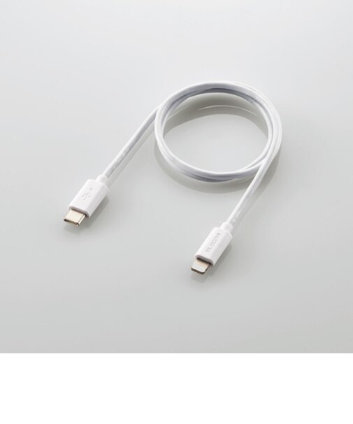 エレコム（ELECOM）　USB-C－Lightinigケーブル　0.5m　MPA-CL05WH　ホワイト